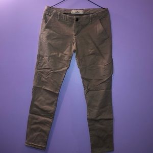 Hollister khaki skinny jeans